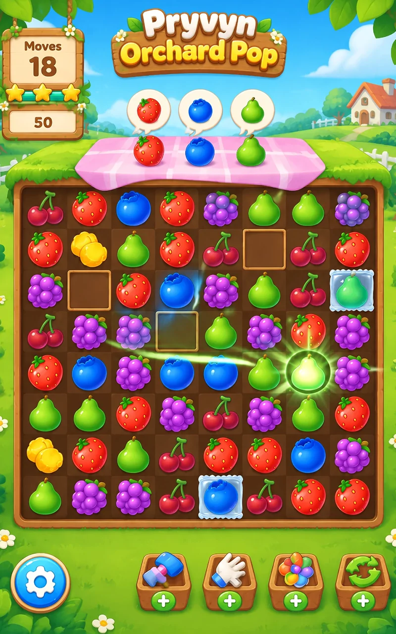 Pryvyn Orchard Pop dessert path